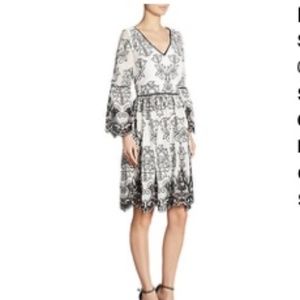 Badgley Miscka Scalloped Cocktail Dress